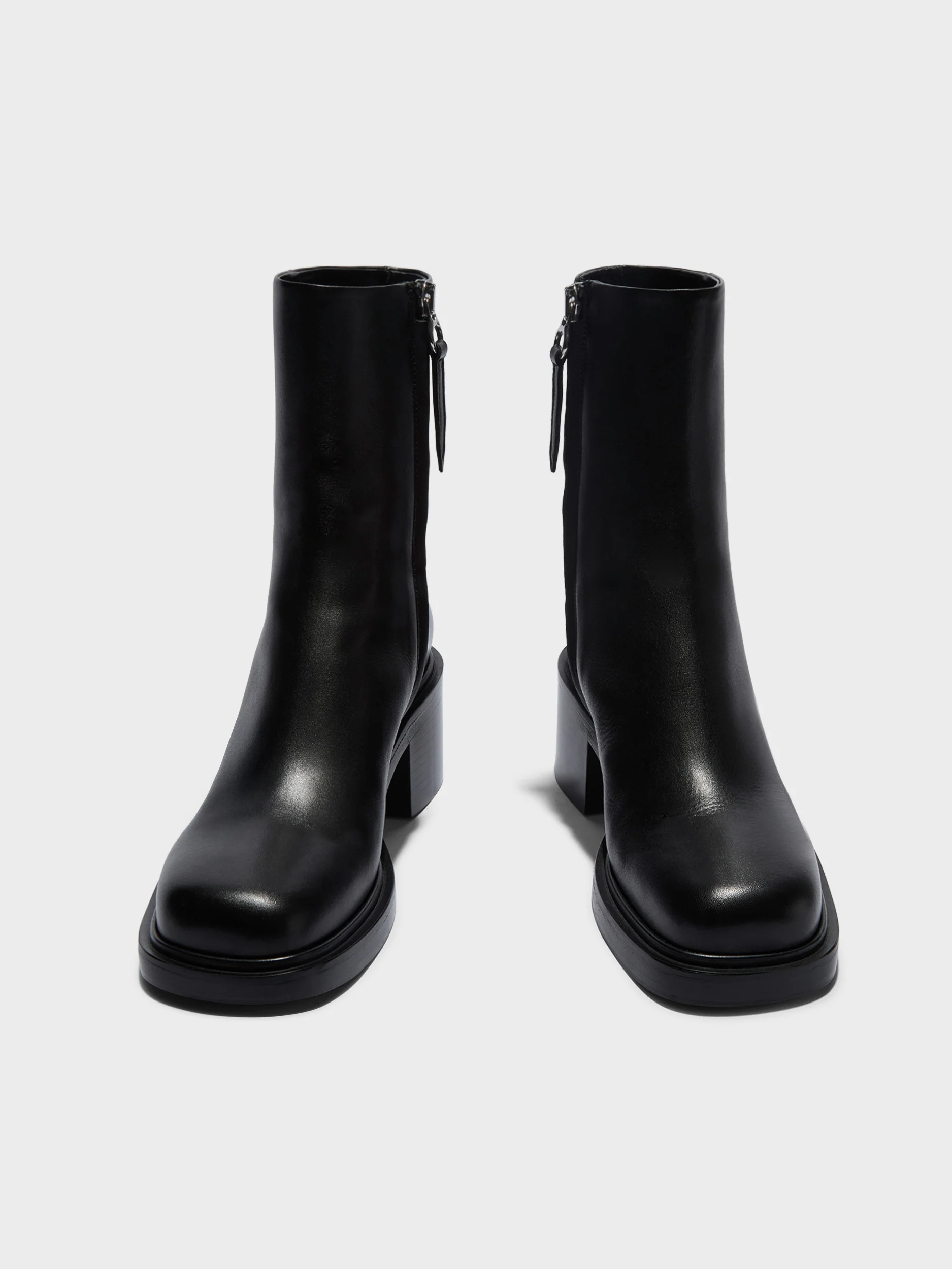 Teddy Block Heel Boots - Image 5