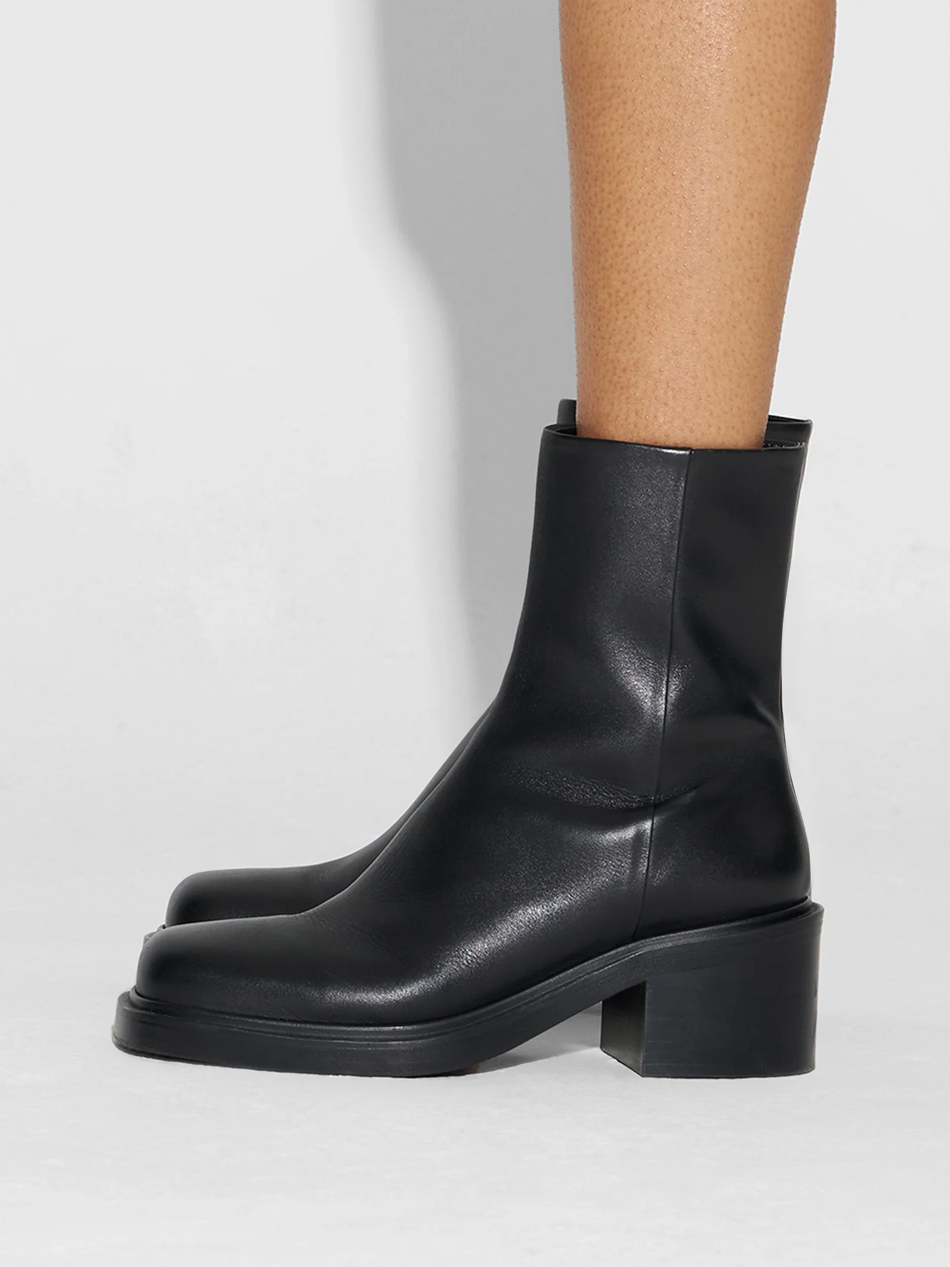 Teddy Block Heel Boots - Image 6