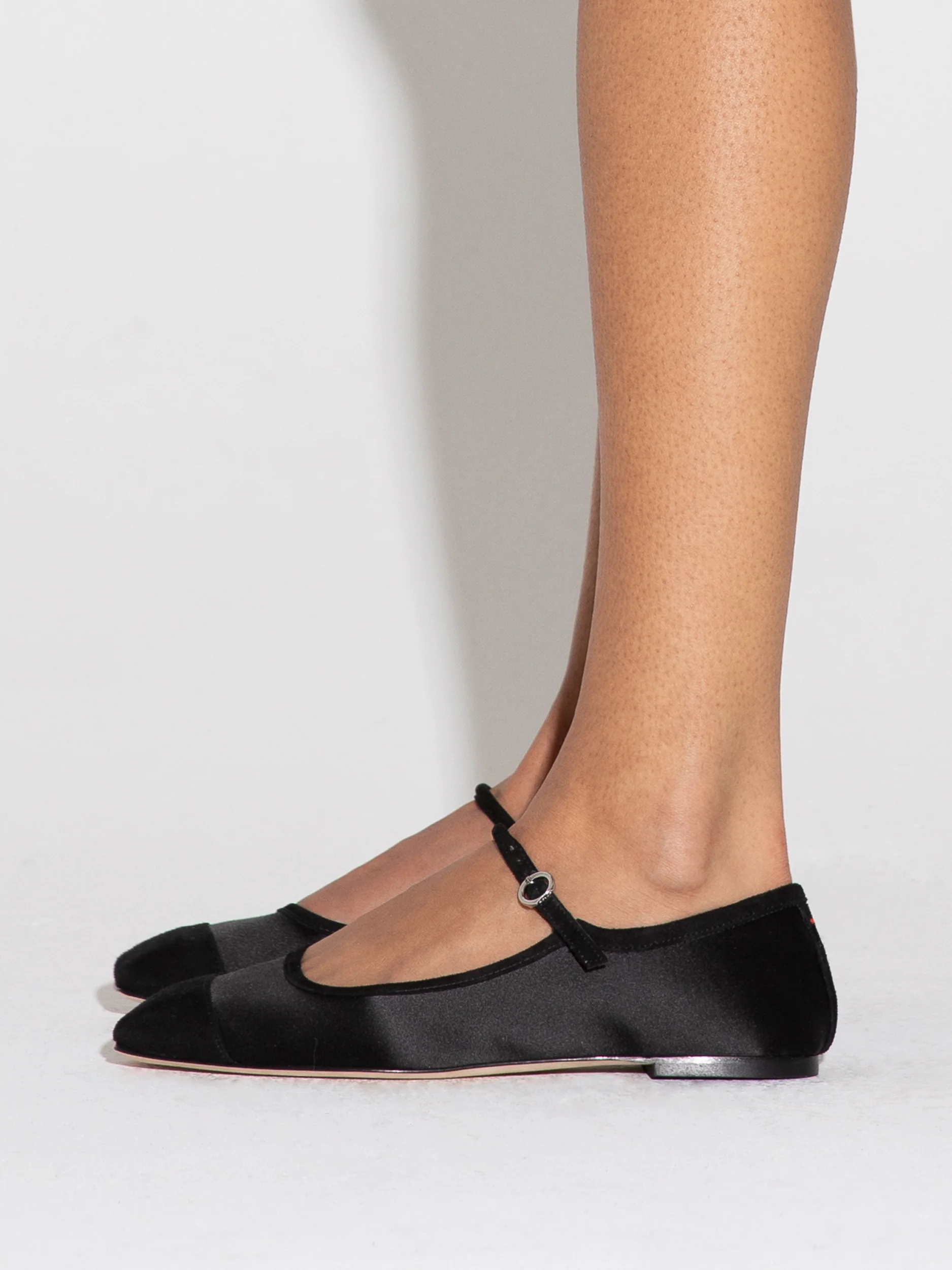 Uma Cap Satin Mary-Janes - Image 6