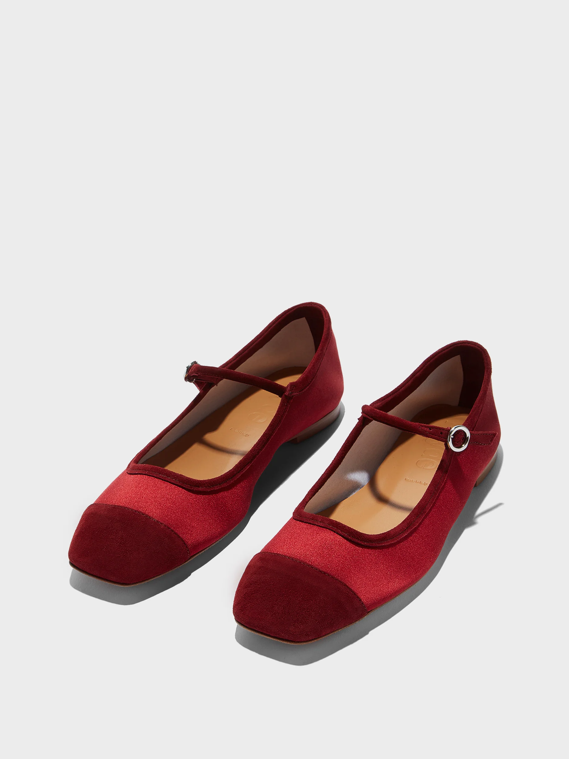 Uma Cap Satin Mary-Janes - Image 3
