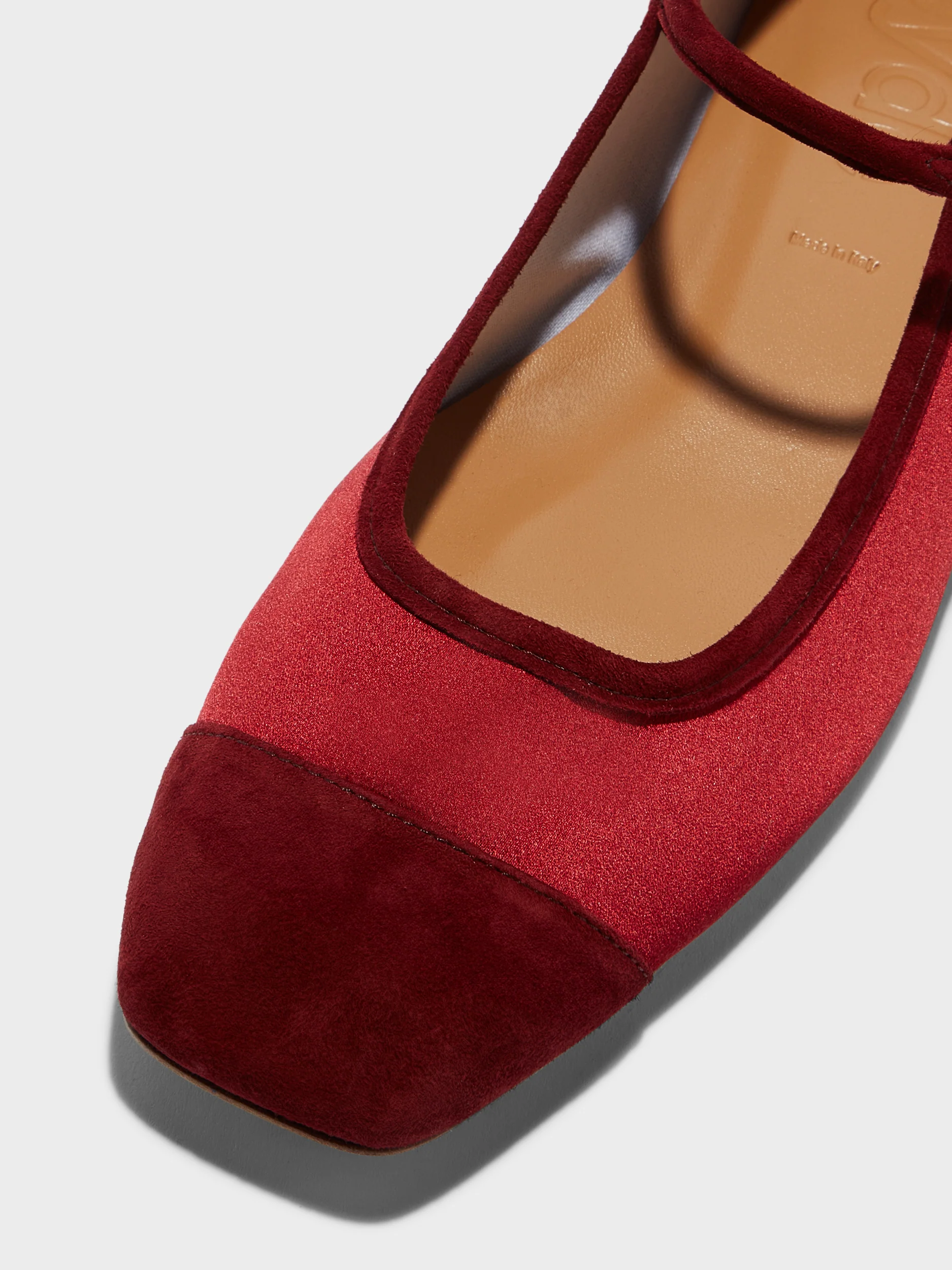 Uma Cap Satin Mary-Janes - Image 4