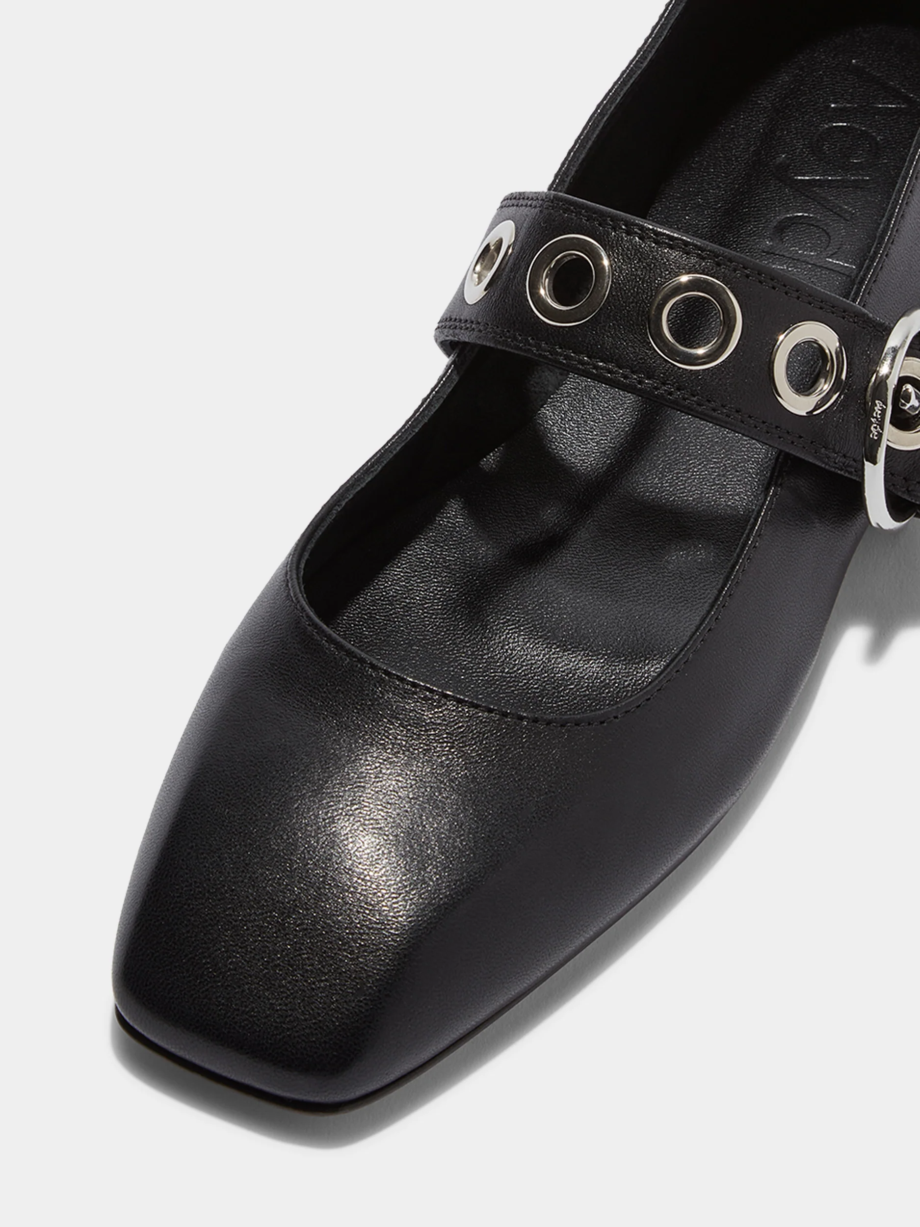 Uma Eyelet Mary-Janes Flats - Image 3