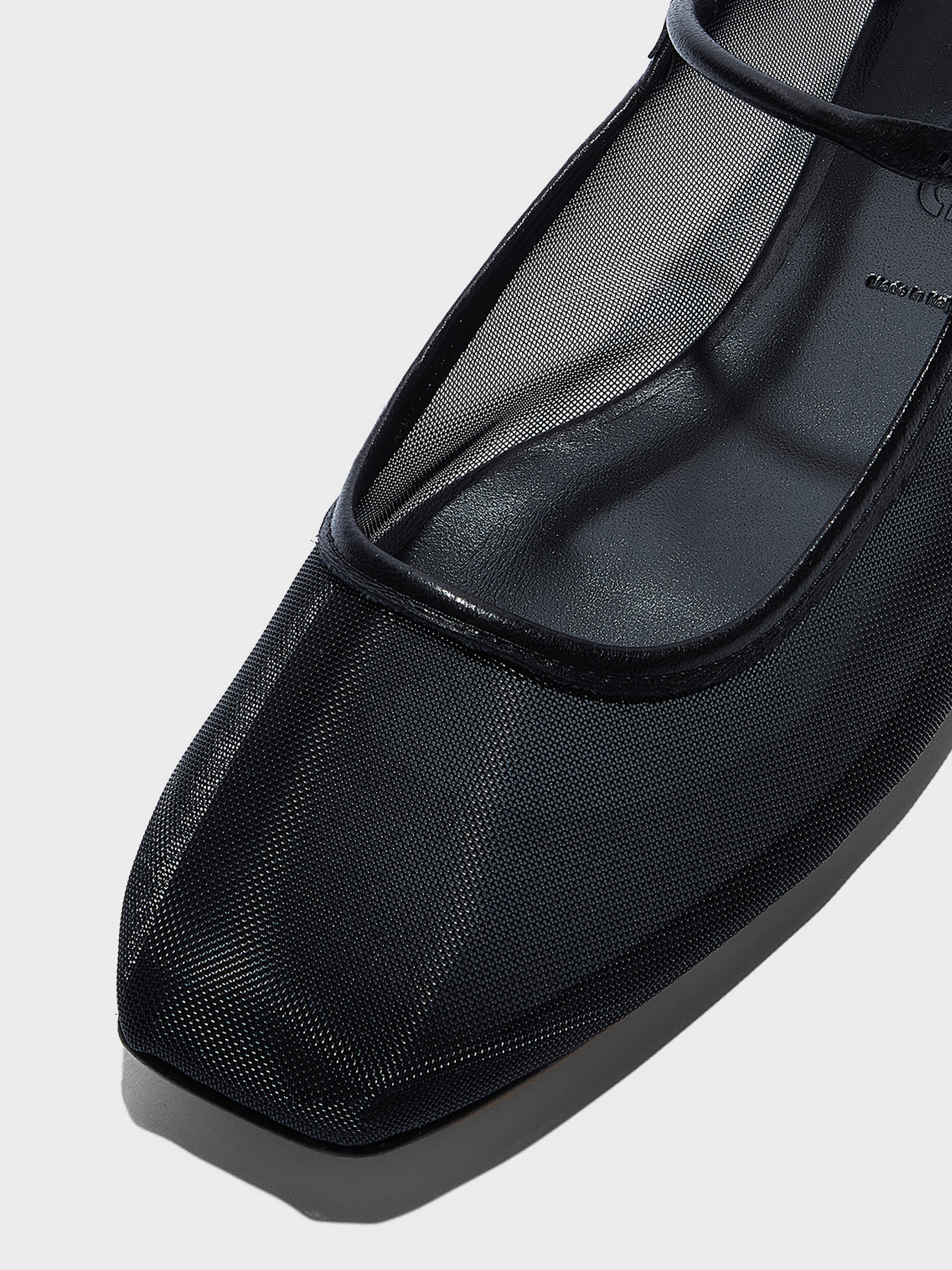 Uma Mesh Mary-Jane Flats - Image 4