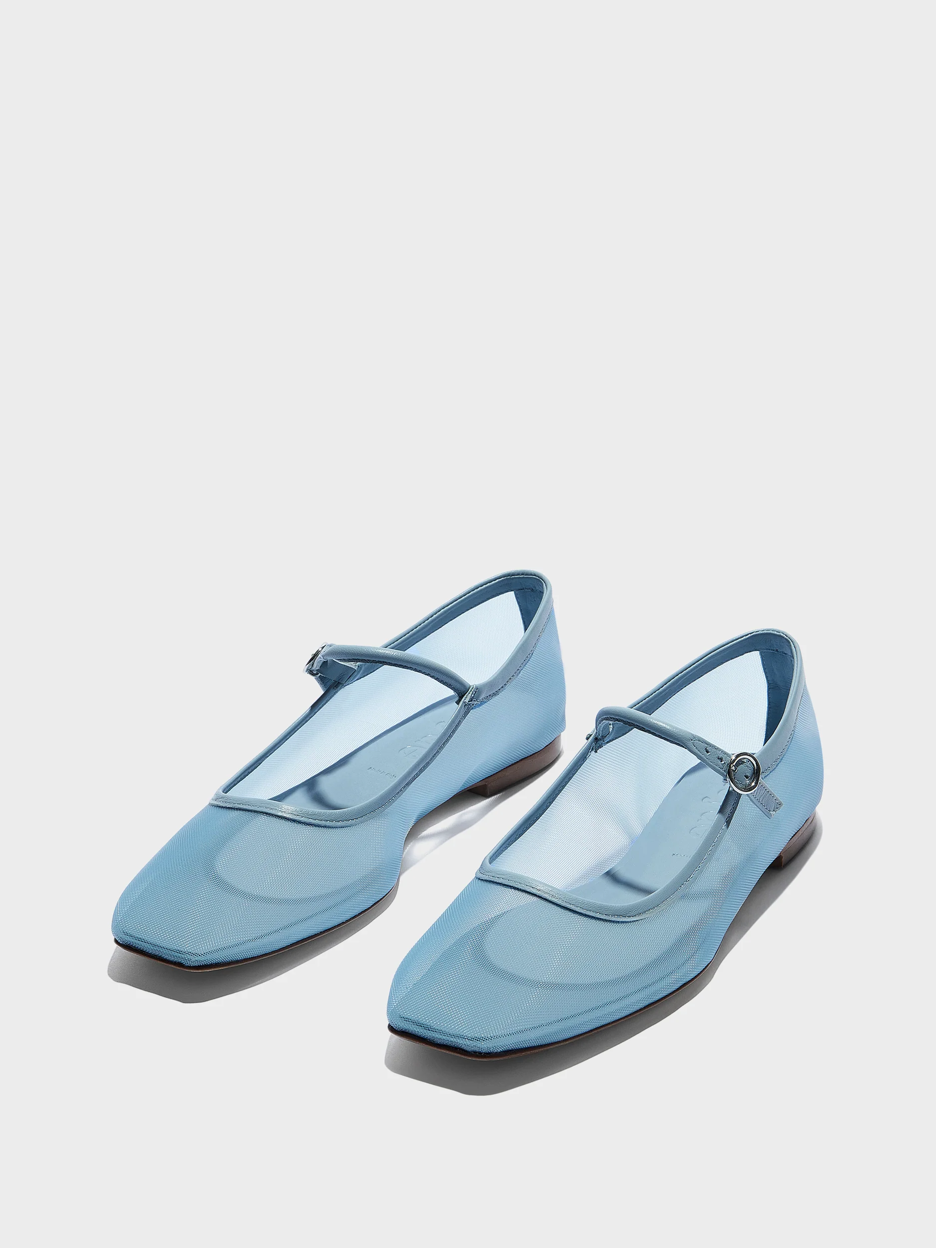 Uma Mesh Mary-Jane Flats - Image 3
