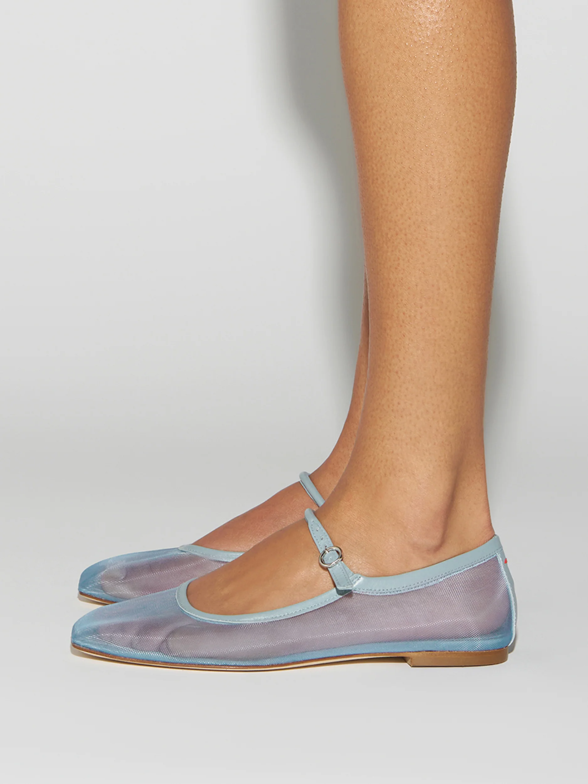 Uma Mesh Mary-Jane Flats - Image 6