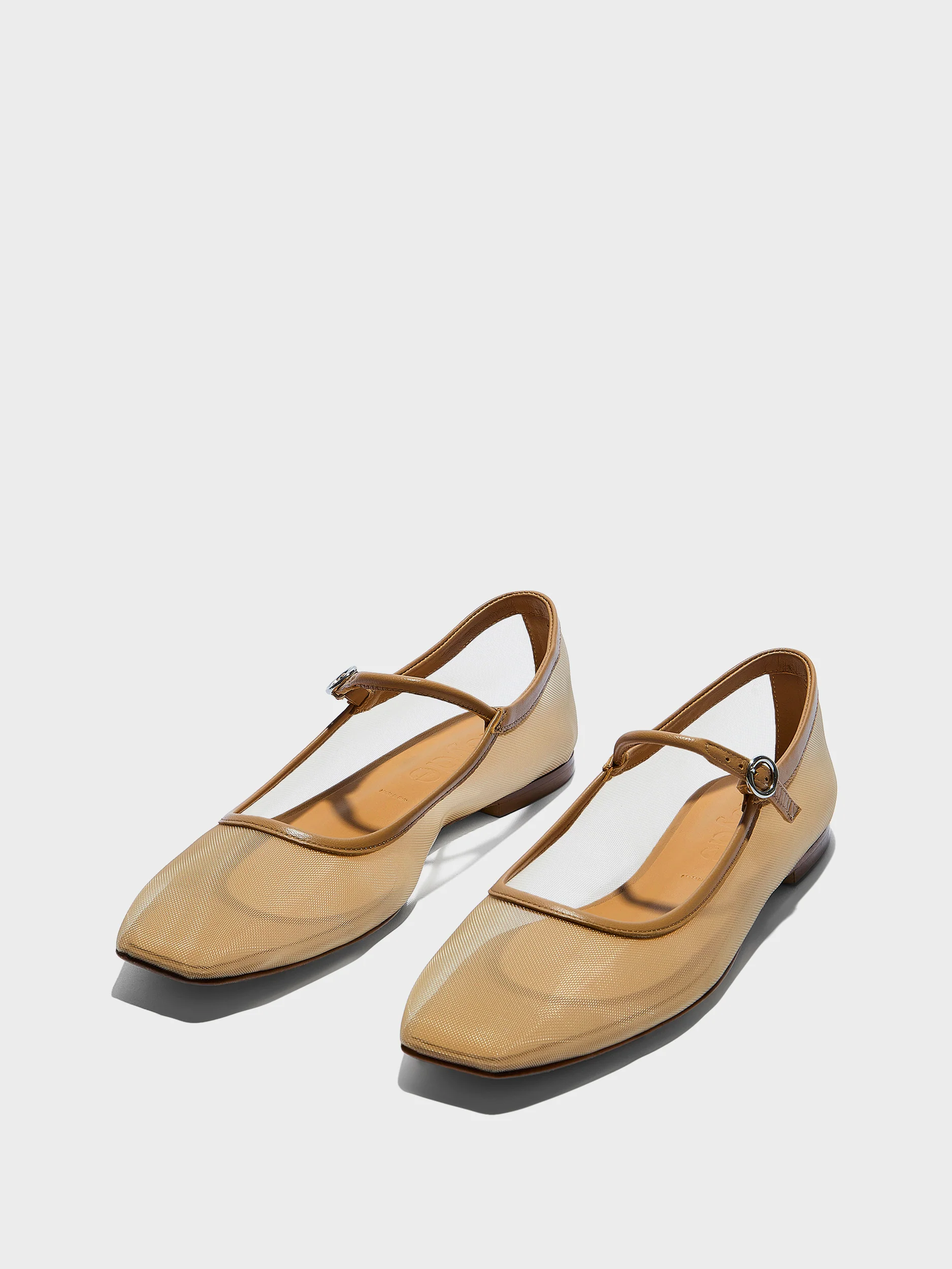 Uma Mesh Mary-Jane Flats - Image 3