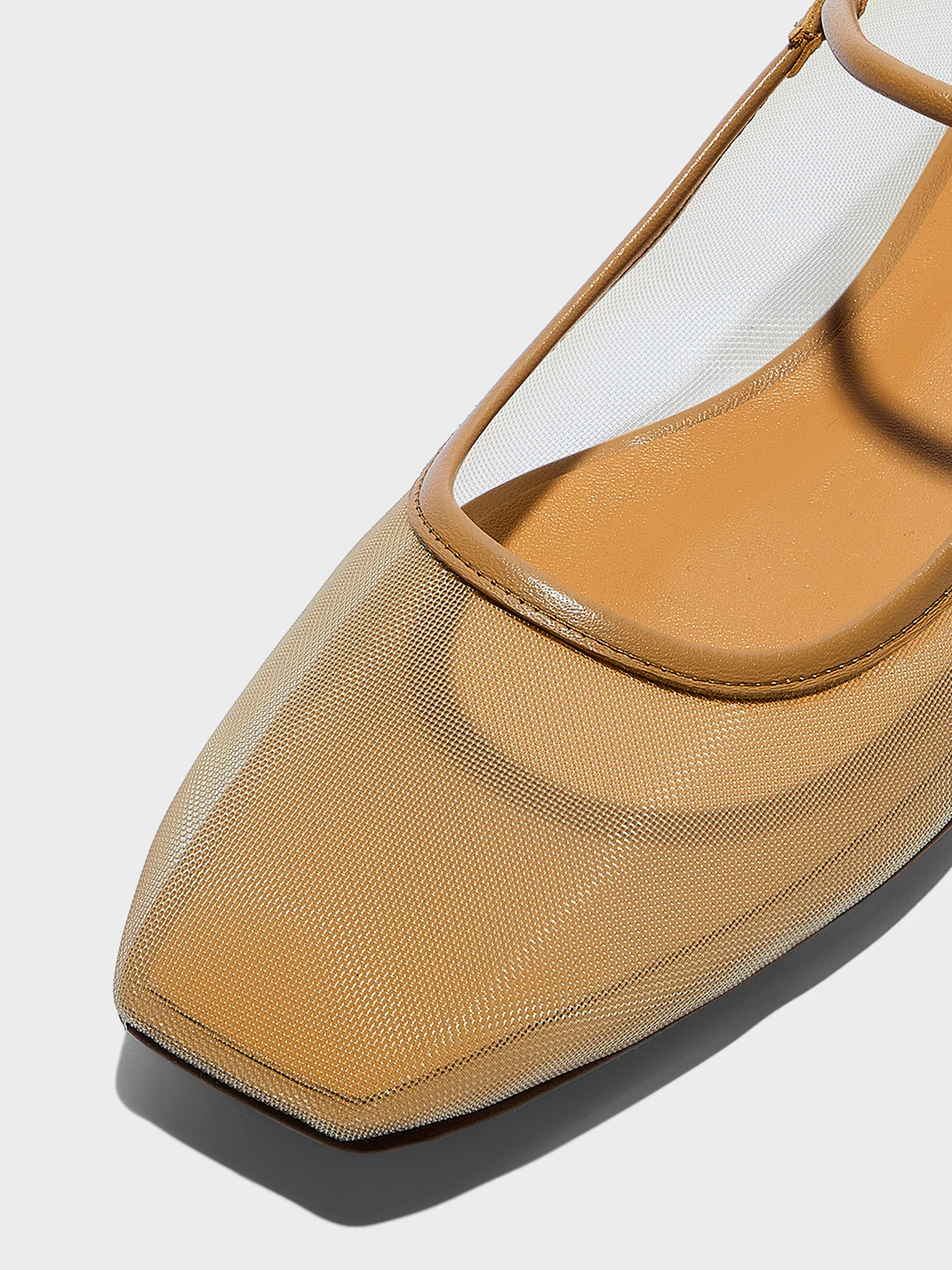 Uma Mesh Mary-Jane Flats - Image 4
