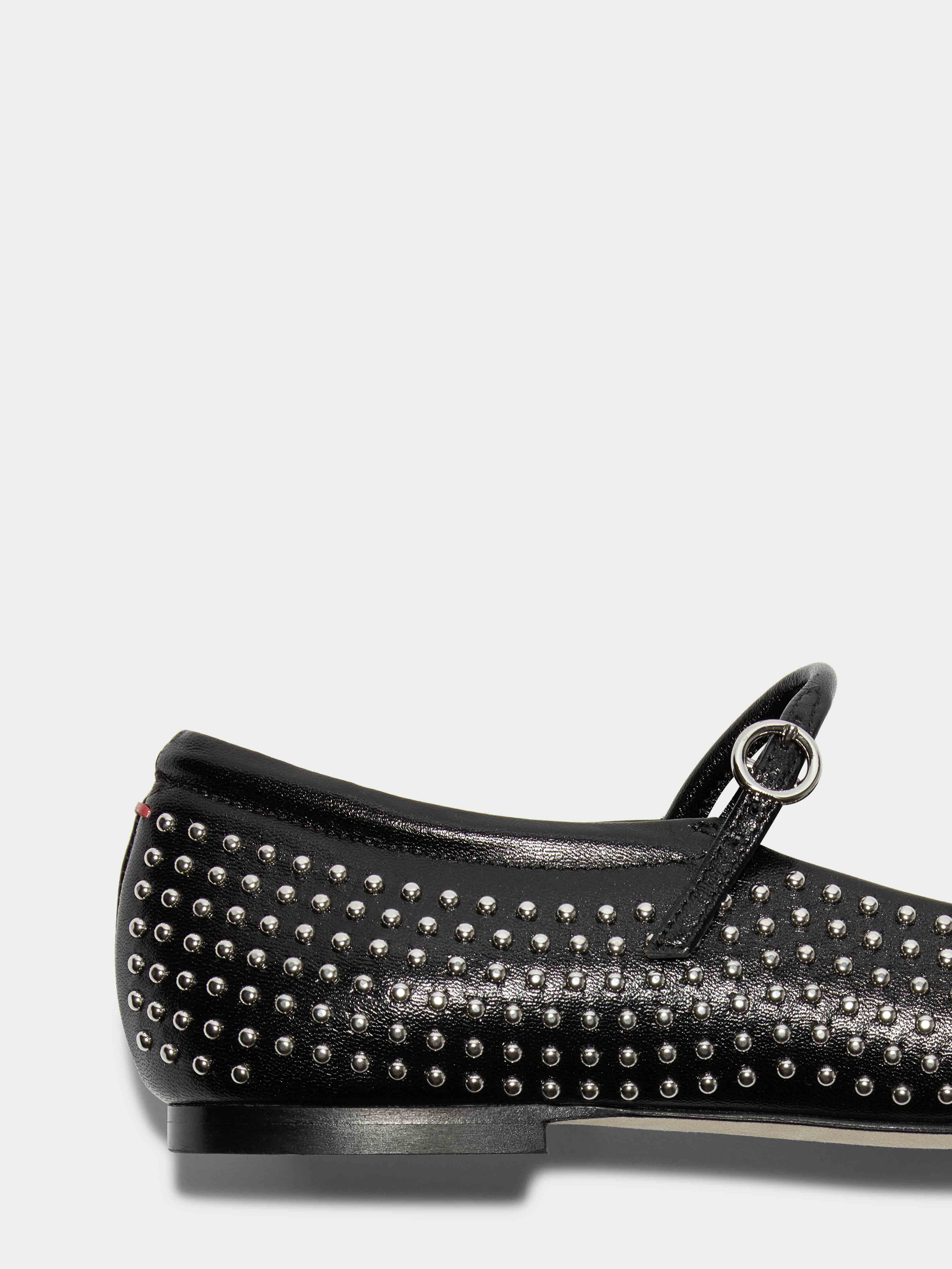 Uma Mini Stud Mary-Jane Flats - Image 4