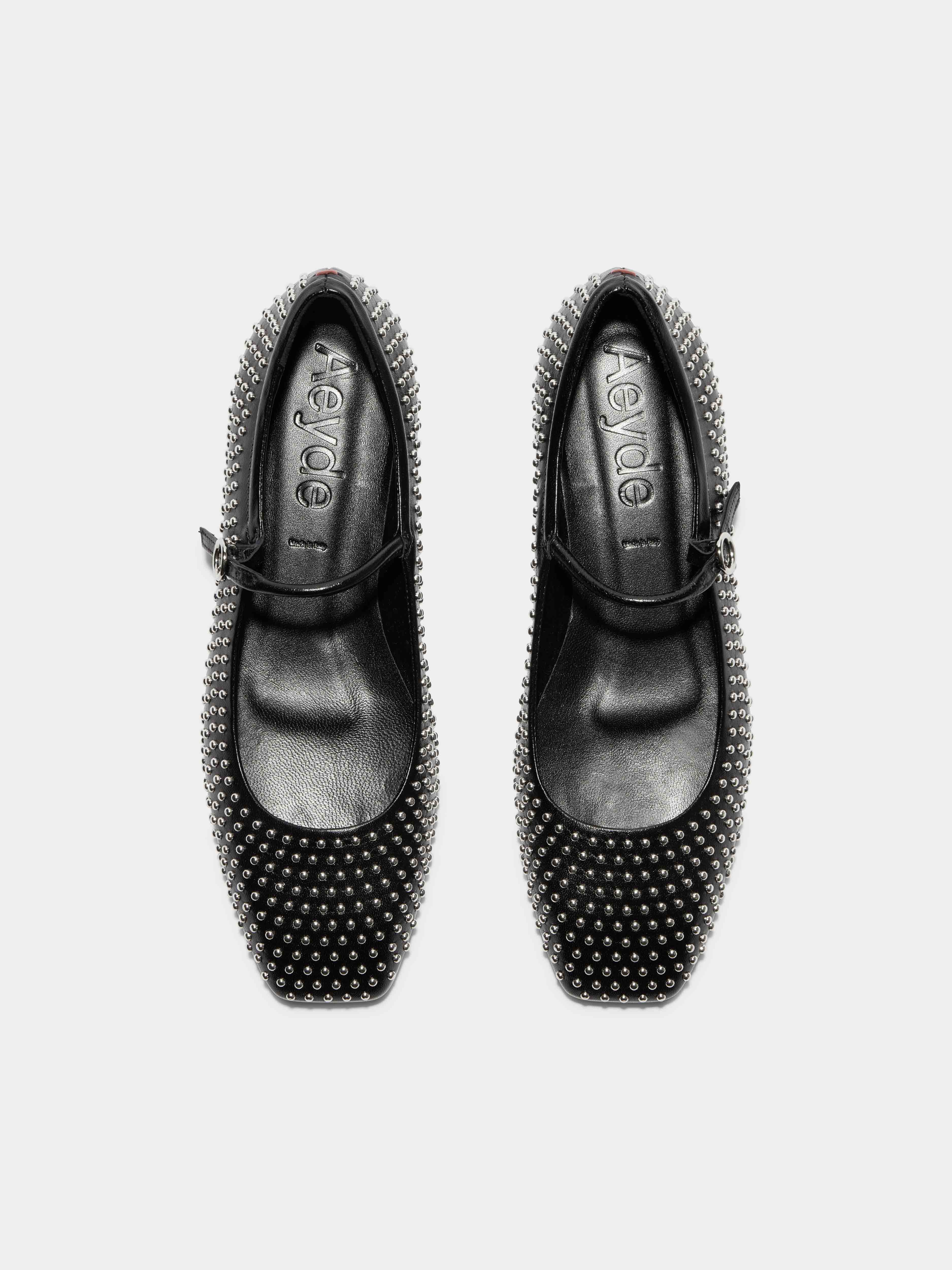 Uma Mini Stud Mary-Jane Flats - Image 5