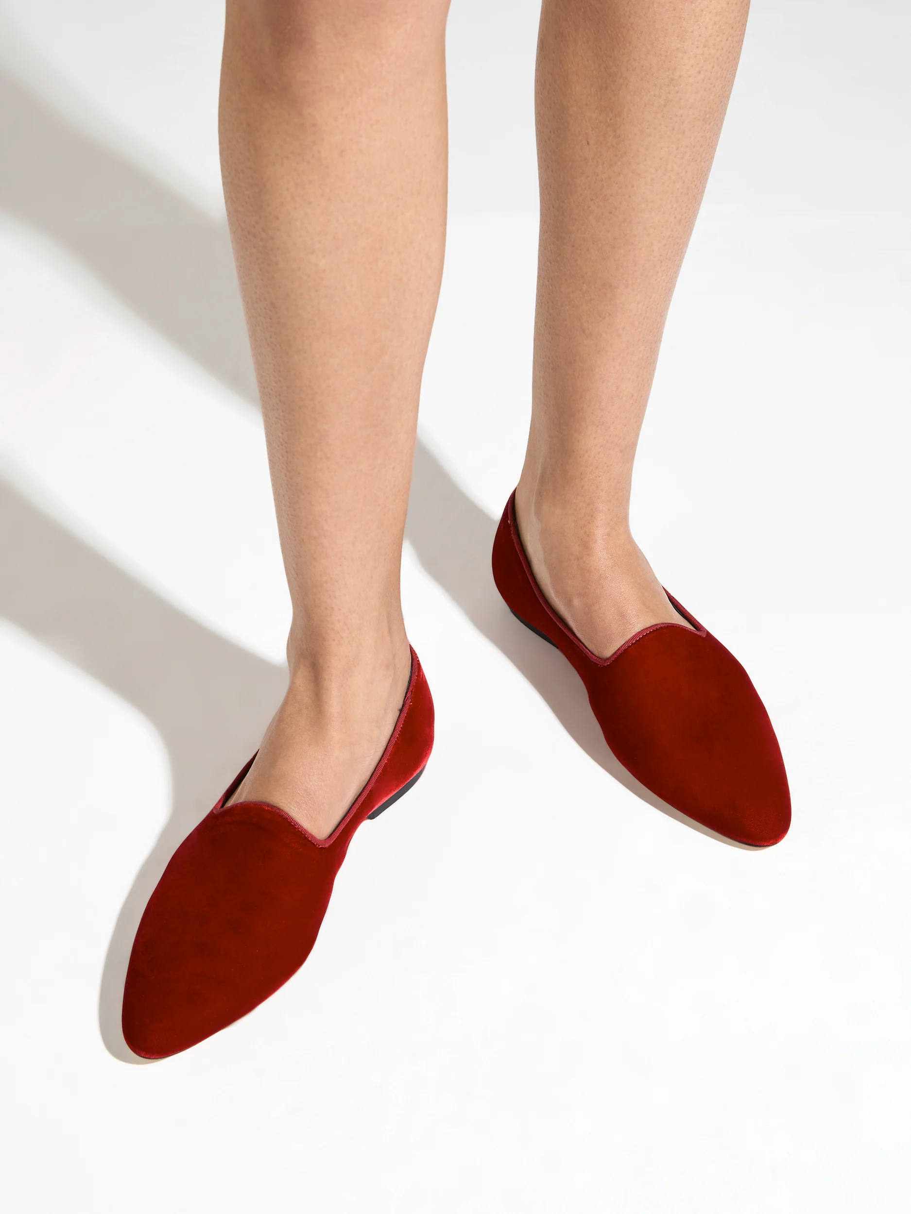 Vanna Velvet Flats - Image 2