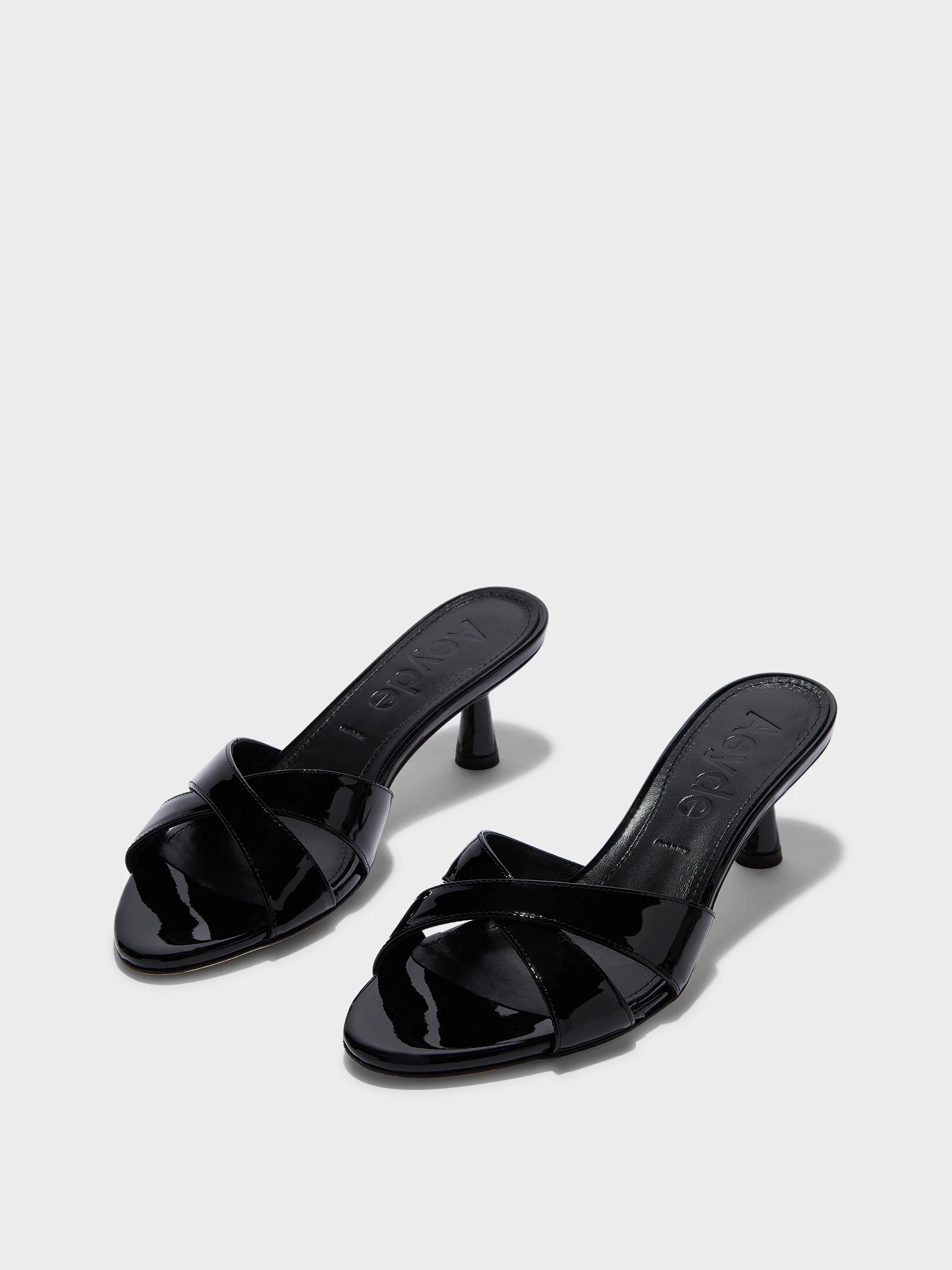 Vero Patent Leather Mules - Image 3
