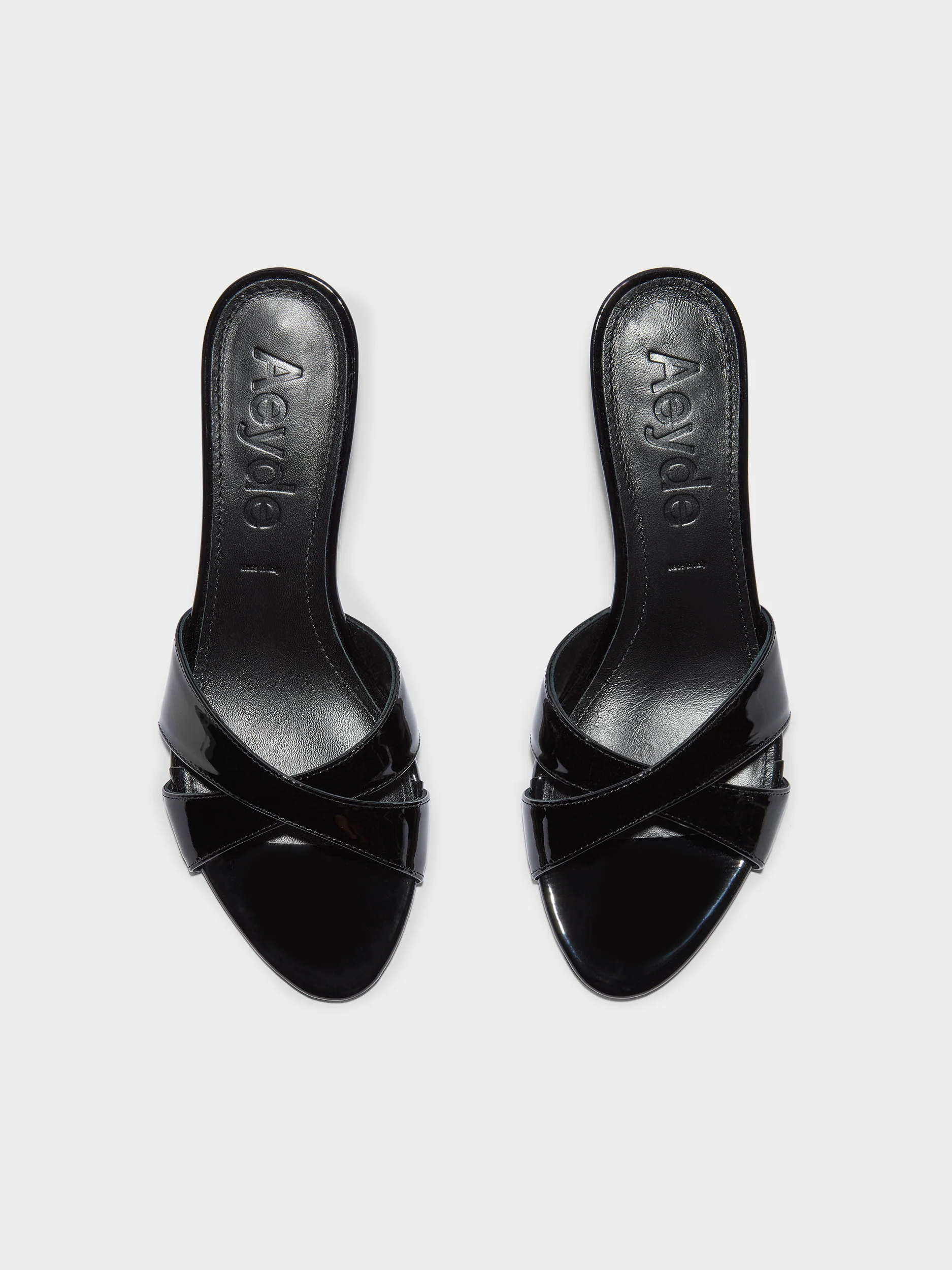 Vero Patent Leather Mules - Image 5