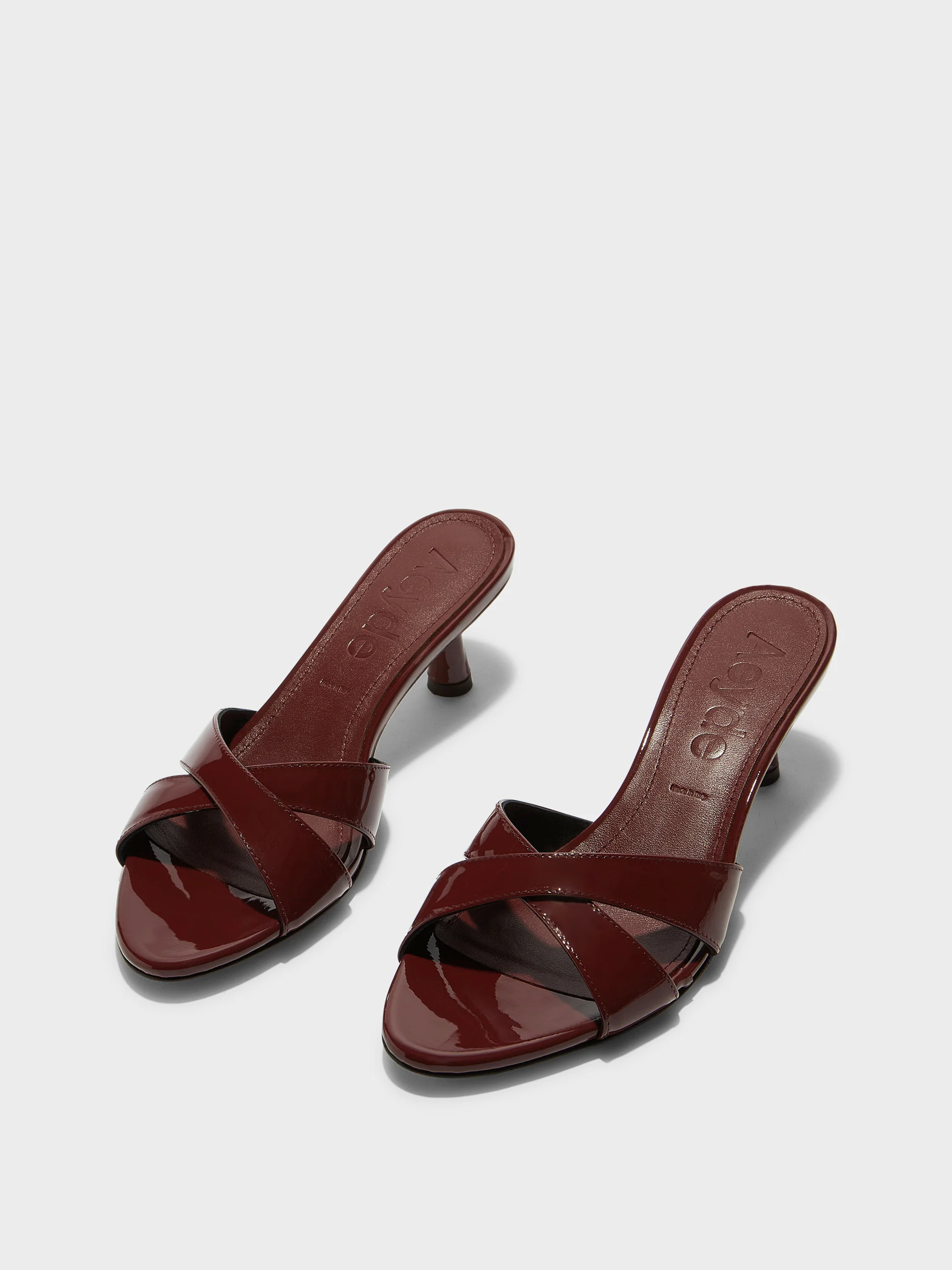 Vero Patent Leather Mules - Image 3
