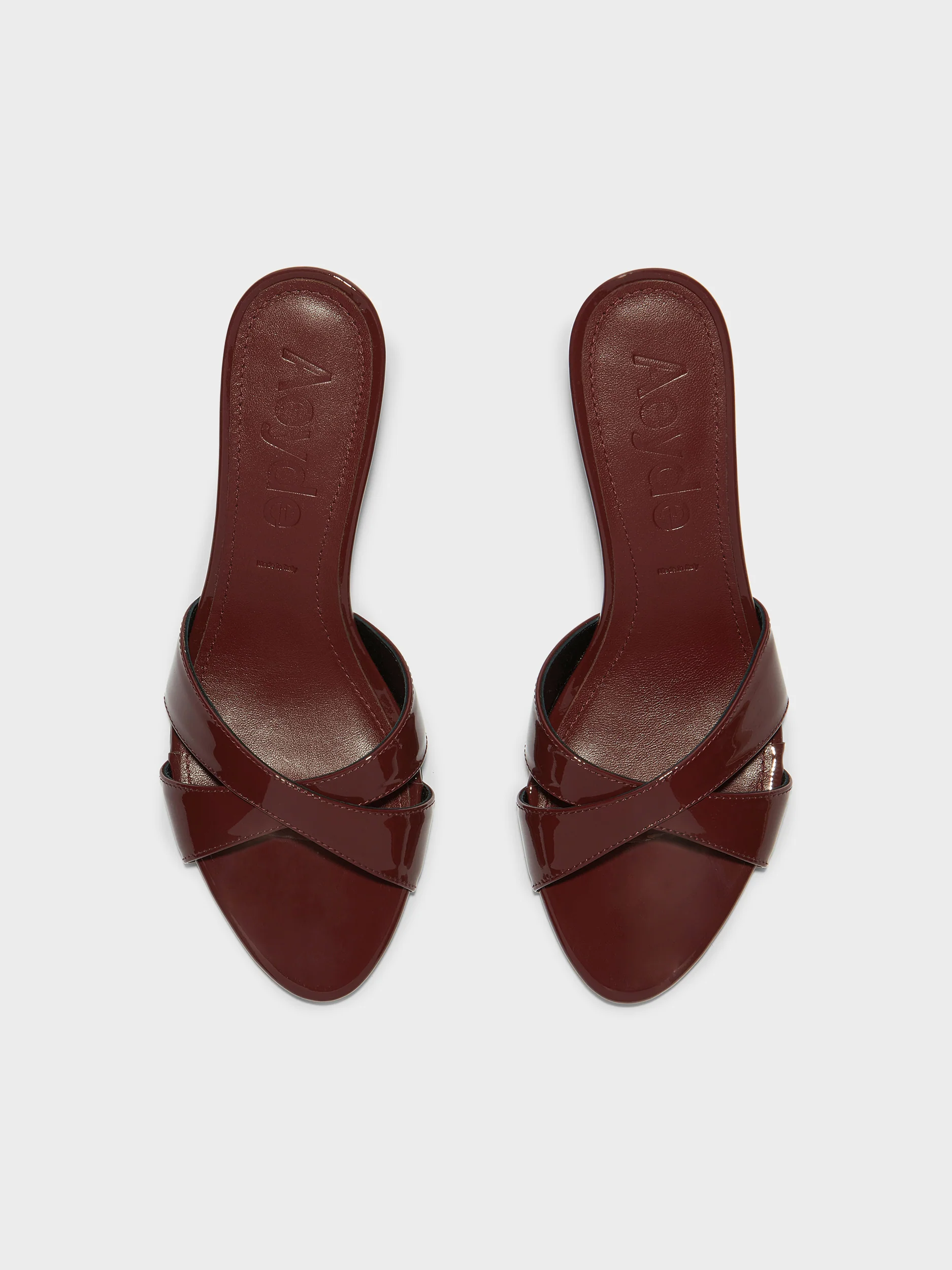 Vero Patent Leather Mules - Image 5