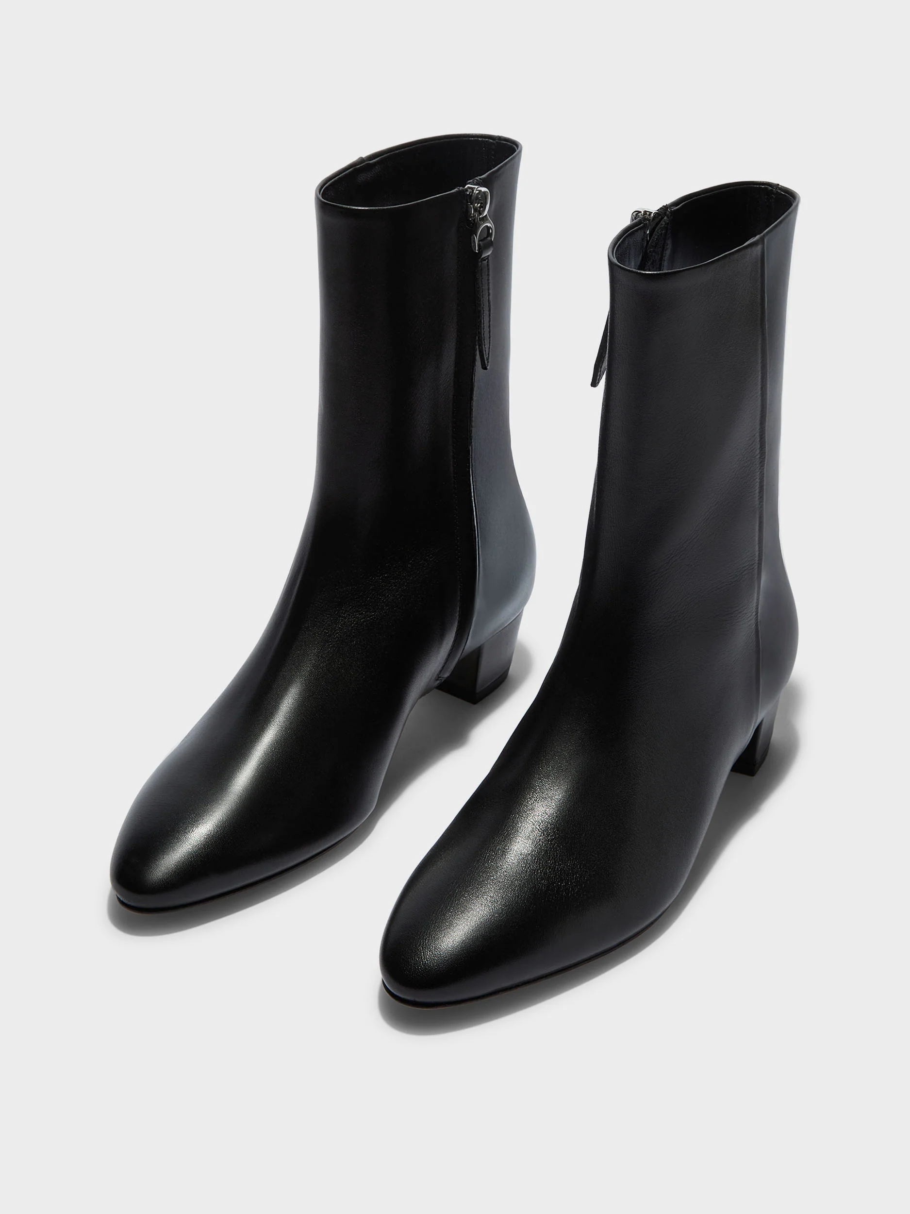 Yasmin Leather Ankle Boots - Image 3