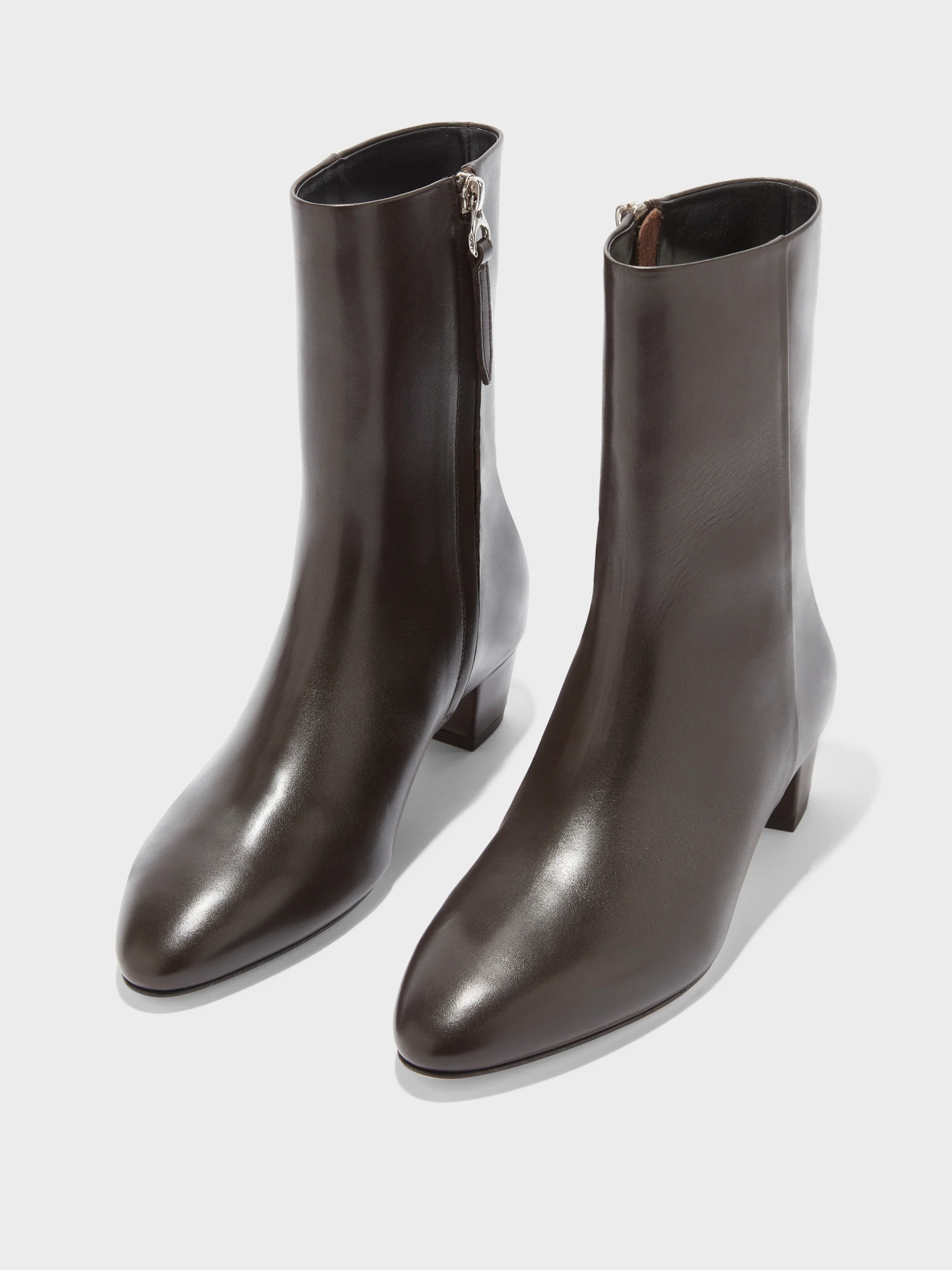 Yasmin Leather Ankle Boots - Image 3