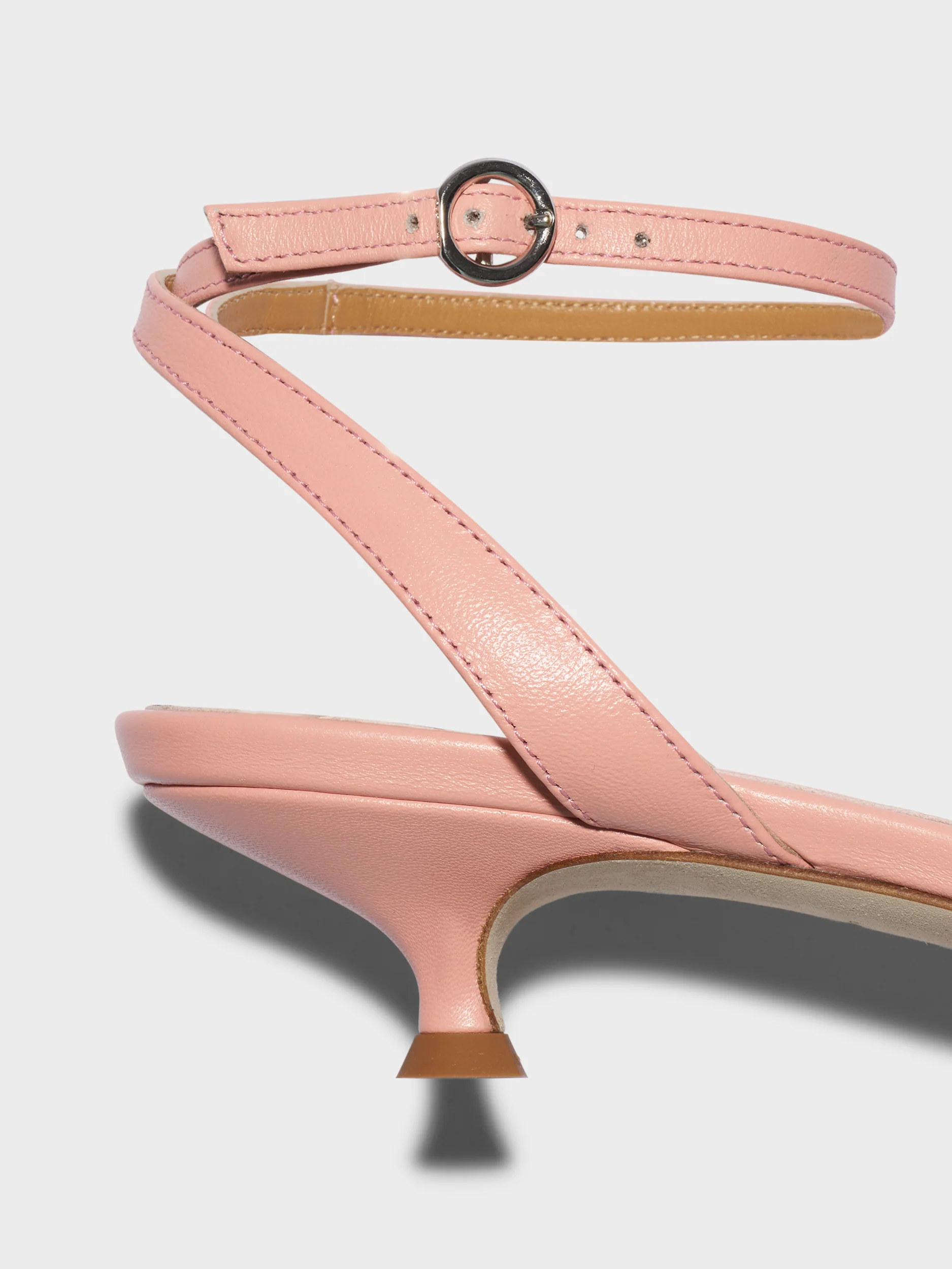 Zelia Kitten-Heel Sandals - Image 4